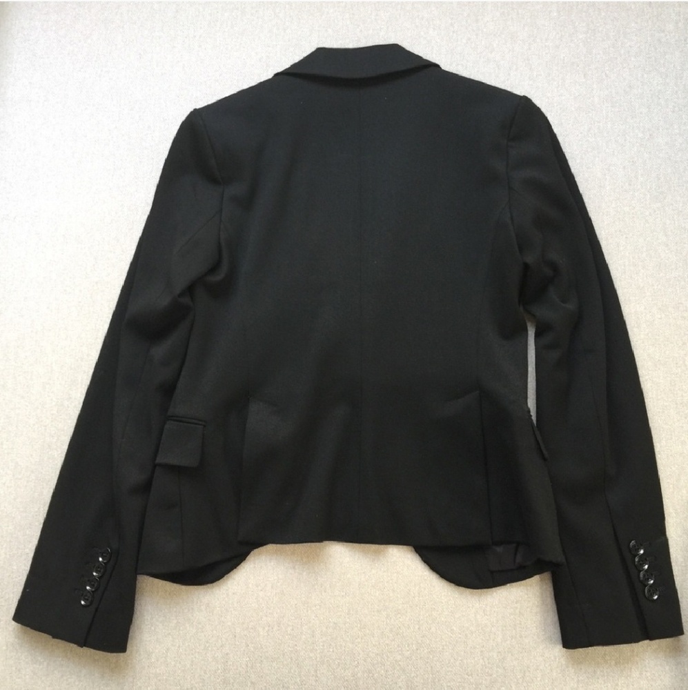 Express Studio Stretch One-Button Blazer - image 3